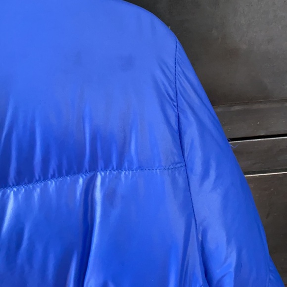Ralph Lauren RLX Down Puffer Coat in Electric Blue, Size Medium - Picture 15 of 16